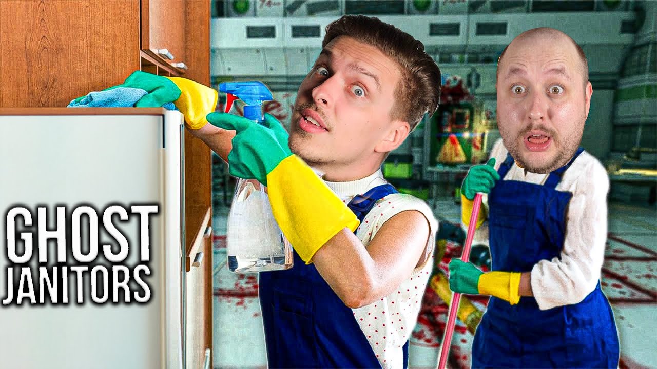 UKLIZÍME V STRAŠIDELNÉM DOMĚ! | GHOST JANITORS