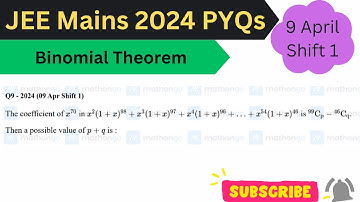 The coefficient of x^70 in x²(1+x)⁹⁸ + x³(1+x)⁹⁷ + x⁴(1+x)⁹⁶ +___+ x⁵⁴(1+x)⁴⁶ is  ⁹⁹Cₚ - ⁴⁶Cq  p+q ?
