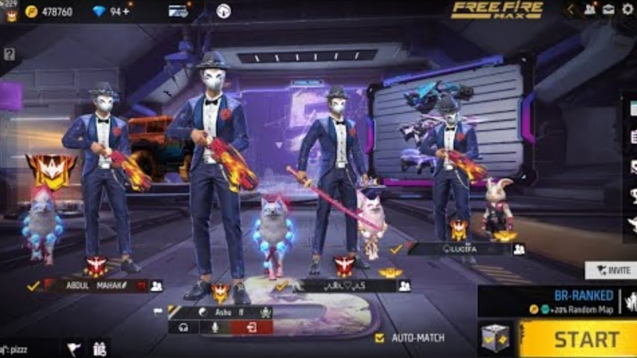 Br Rank Push Gold To Grand Master Garena Free Fire Maxx || Live Stream ...