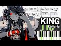 【ピアノ 楽譜】KING / kanaria【上級】