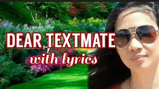 DEAR TEXTMATE (with lyrics mf)