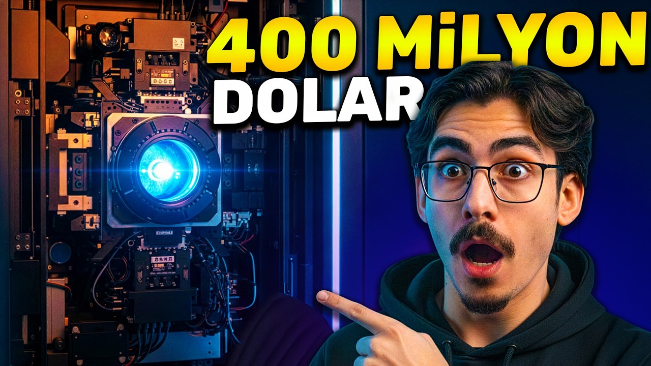 Çin'in Asla Alamadığı 400 Milyon Dolarlık Makine - ASML