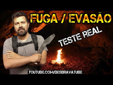 Escape and Evasion Test in Survival Situations #bushcraft