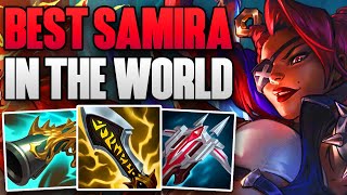 BEST SAMIRA IN THE WORLD INSANE SOLO CARRY GAMEPLAY! | CHALLENGER SAMIRA ADC | Patch 14.9 S14