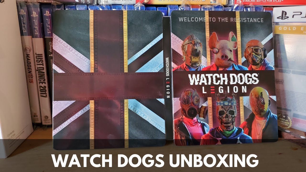 Watch Dogs: Legion Gold Steelbook Edition - Xbox One, Xbox One