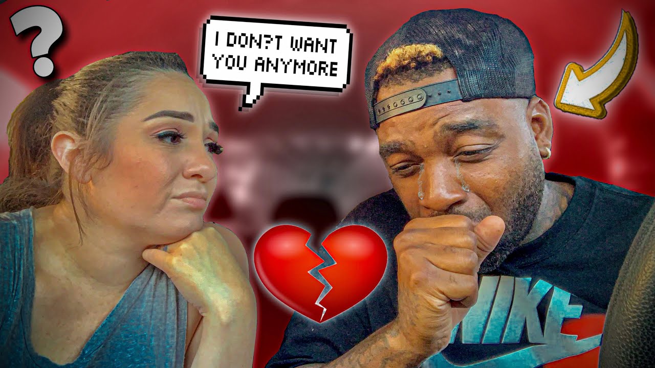 BREAK UP PRANK ON HUSBAND GONE WRONG 💔 - YouTube