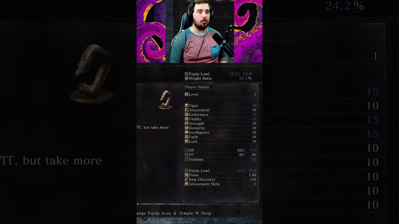 Цепь заключенного — лучшее кольцо для Dark Souls 3 SL1