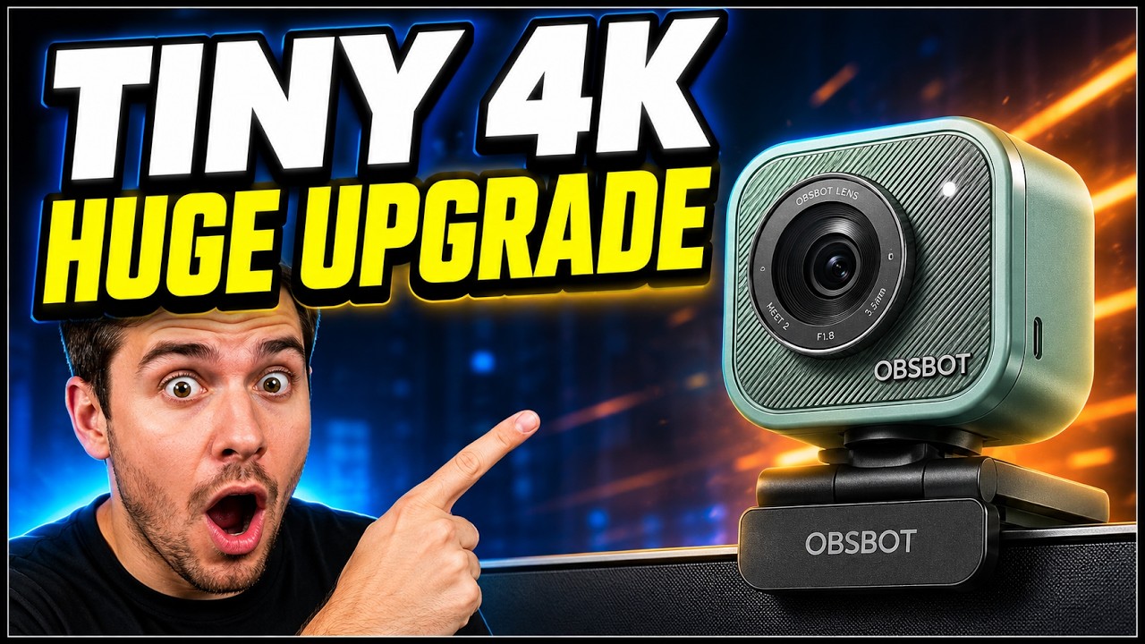OBSBOT Meet 2 Review: The Best Budget 4K Webcam? - YouTube