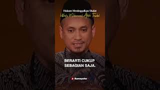 Hukum Meninggalkan Shalat Berjamaah - Rumaysho TV #kajianpendek #kajianislami