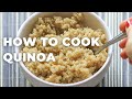 HOW TO COOK QUINOA (simplest way!)