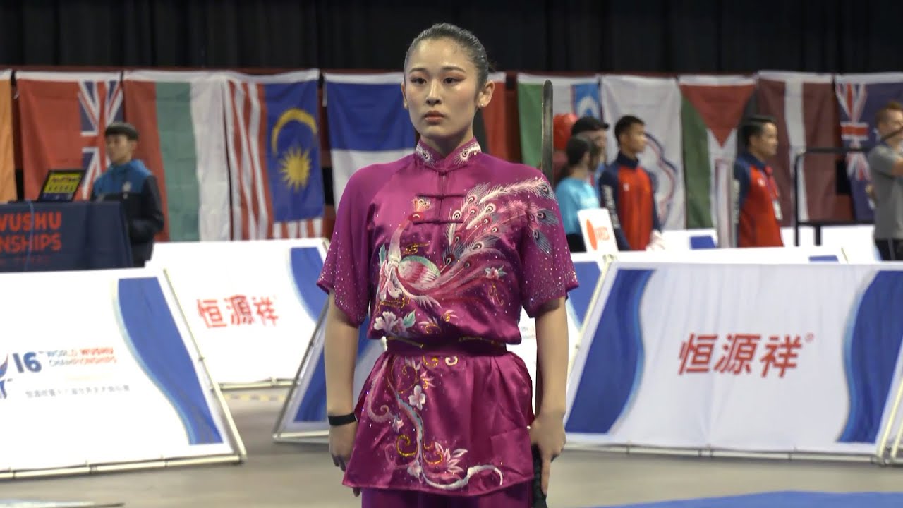 Nanoha Kida [JPN] - Women's Jianshu - HYX 16th World Wushu Championships