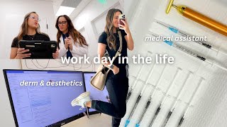 MEDICAL ASSISTANT day in the life | what MA's REALLY do all day in aesthetic dermatology!