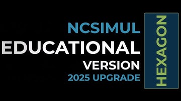 NCSIMUL Educational Version | 2025 Upgrade