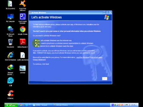 فيديو: كيفية إزالة تنشيط Windows XP