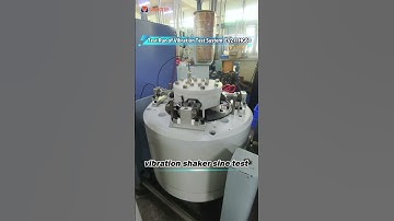Test Run ofVibrationTest System EV211HG60vibration shaker sine test #VibrationTestingMachine
