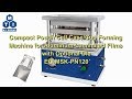 Compact Pouch Cell Case/Cup Forming Machine for Aluminum-Laminated Films - EQ-MSK-PN120