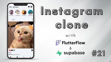 Build a Stunning Social Media App with #flutterflow and #supabase (Part 21)