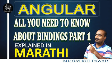 #angular  Angular | Data Bindings In Angular | Event Binding | Property Binding | In Marathi