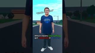 POV: Lisa Gaming got unbanned in Bloxburg #roblox #shorts