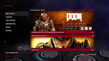 Doom multiplayer beta/ Trophy hunter / Medford Gaming / PS4