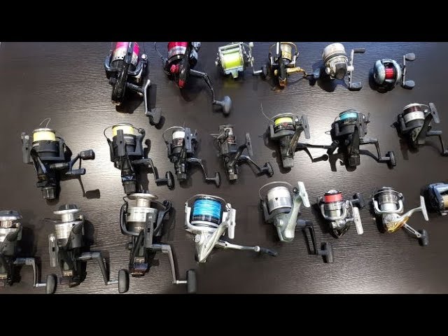 My fishing reel collection 2019 