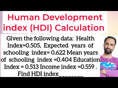 Human Development index