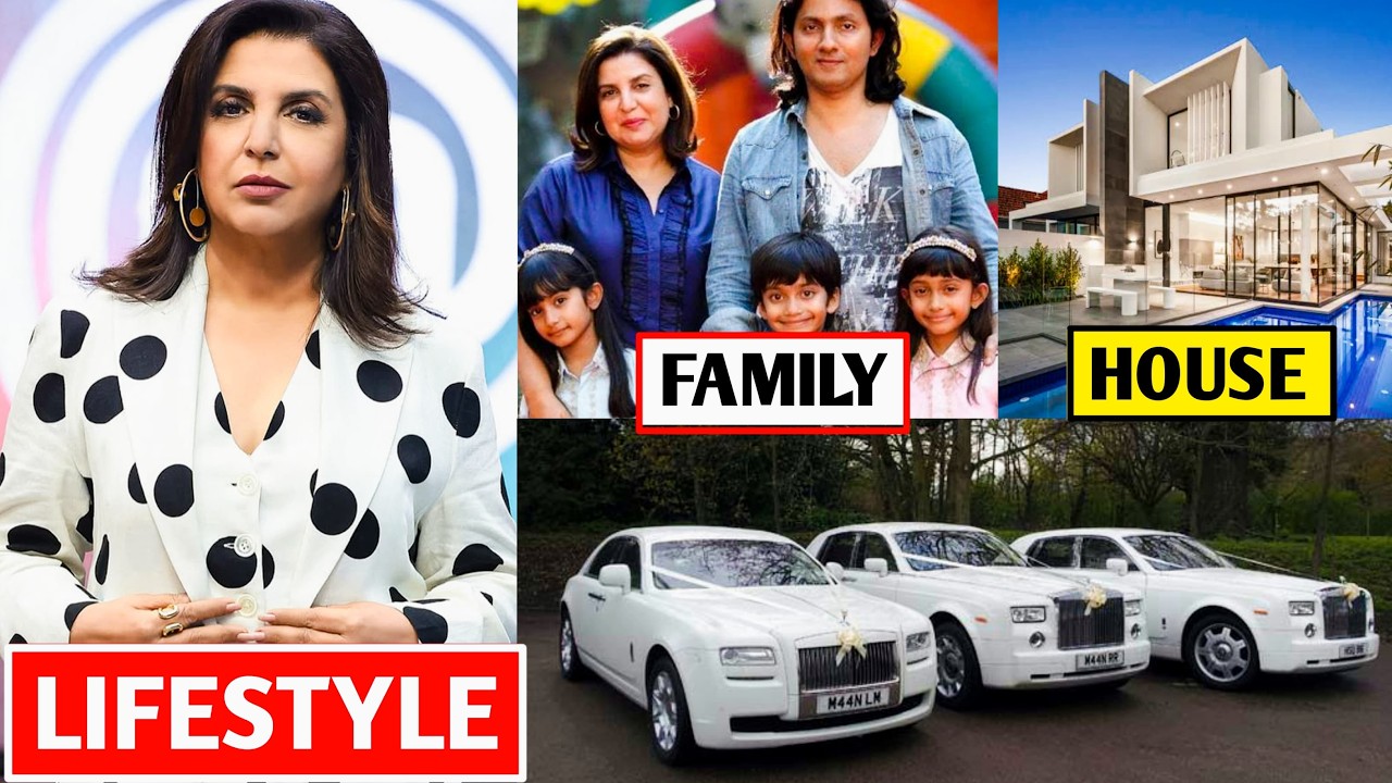 Farah Khan Lifestyle 2025, Celebrity masterchef India, Age, Family, House, Biography