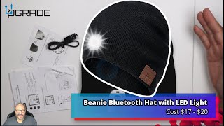 Beanie Bluetooth Hat With Led Light