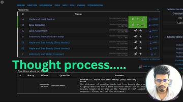 Codeforces Round 1048 Div  2 Screencast | Thought process ..