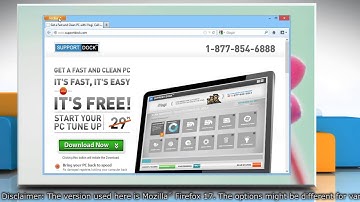How to disable cookies tracking in Mozilla® Firefox on a Windows® 8 PC