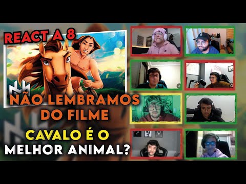 REACT A 8 - Spirit (O Corcel Indomável) - "Espírito Indomável" | Henrique Mendonça [REACT EM GRUPO]