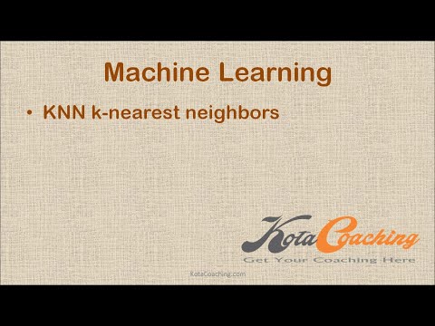 KNN k-nearest neighbors algorithm | Machine Learning