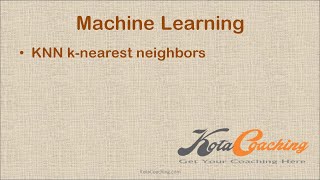 KNN k-nearest neighbors algorithm in Hindi | Machine Learning
