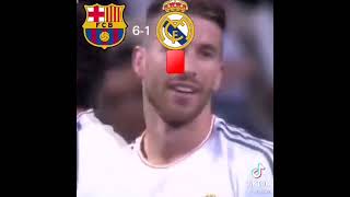 مباراة برشلونة VS ريال مدريد صارت عشرة جزء 1