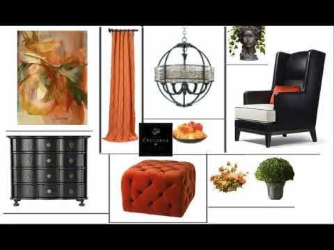 Interior Design Concept Board