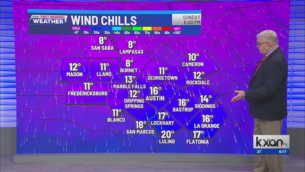Wintry mix moving out but the brutal cold stays | Jan 25 forecast - YouTube