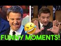 Jeremy renners most funniest moments ever amazing