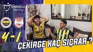 FANATİK FENERBAHÇELİLER FENERBAHÇE PENDİKSPOR MAÇINI İZLERSE - FENERBAHÇE 4-1 PENDİKSPOR