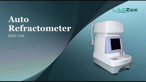 Labzee Auto Refractometer BZAR-524 | Fast, Accurate Eye Exams with Keratometer and Thermal Printer