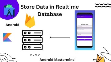 how to add data in realtime firebase database|| Realtime Databse || kotlin || android studio  2023