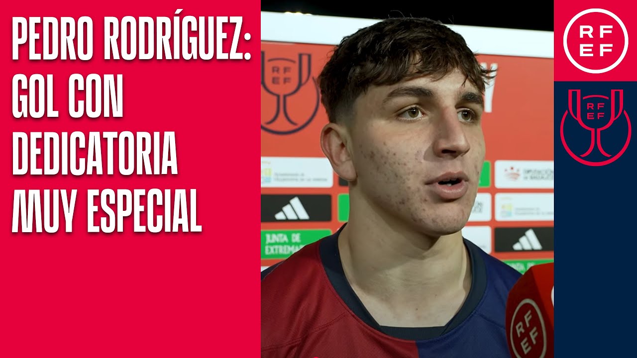 Pedro Rodríguez: un gol con una dedicatoria muy especial - YouTube