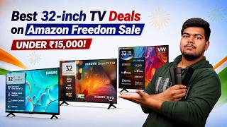 Best 32 - Inch Smart Tvs Under ₹15,000 🔥 Amazon Great Freedom Sale 2026 Samsung, Lg, Xiaomi & Tcl