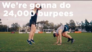 24,000 Burpees in 24 Hours For Mental Health
