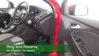 FORD FOCUS DIESEL HATCHBACK (2013) 1.6 TDCI ZETEC ECONETIC 5DR - WP62SNK