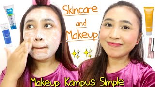Skincare U0026 Tutorial Makeup Simple Natural Ke Kdanus tahan Seharian  Putri Yustika