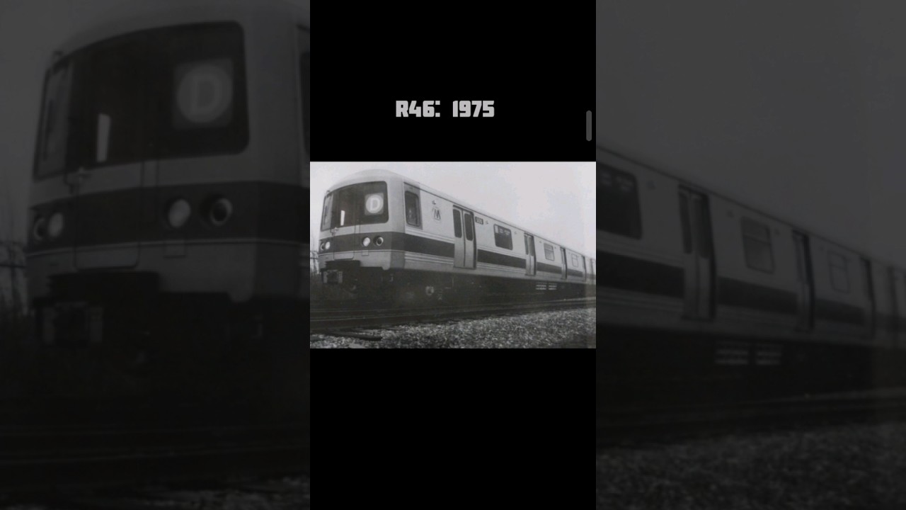 Evolution of NYC Subway R44, R46, and R68 
