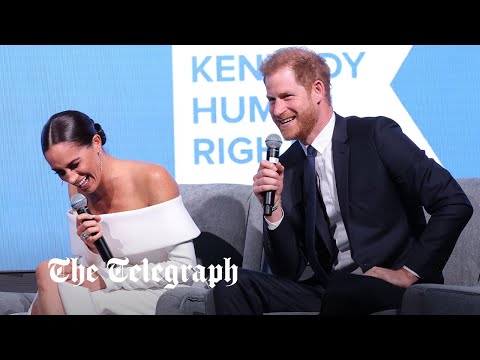 Harry and meghan honoured in us for 'heroic' stance against 'structural racism in royal family'