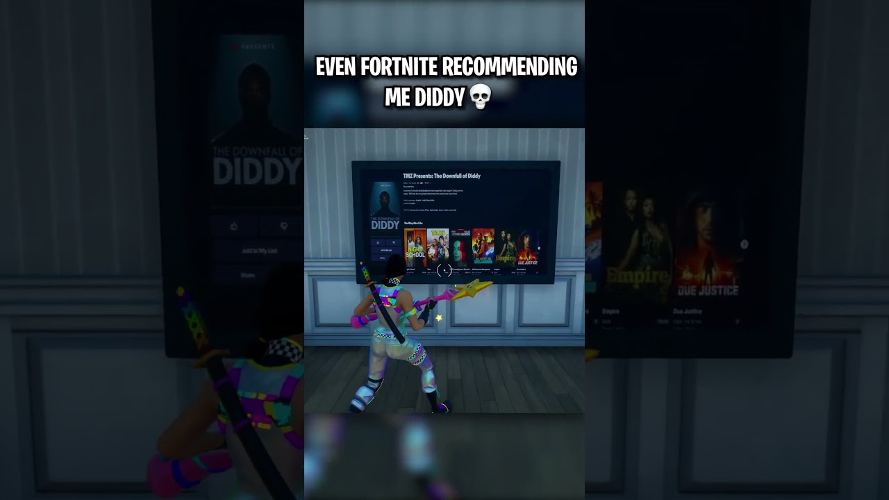 Why are they recommending me diddy 😭 #fortnite #gaming #shorts