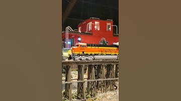 BNSF Ballast train at the Colorado Model Railroad Museum