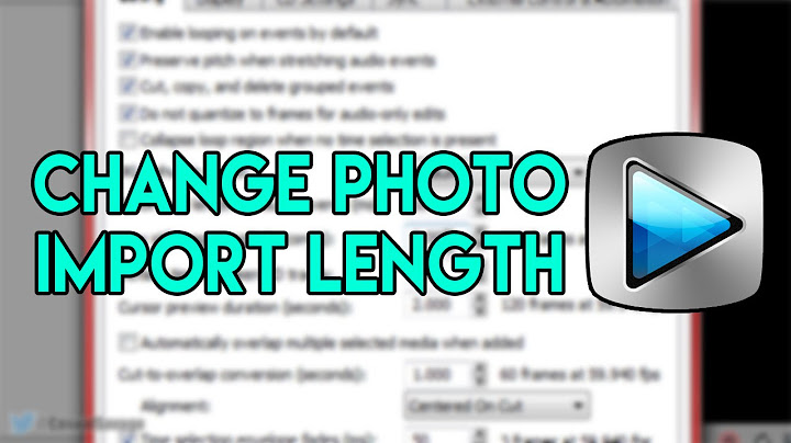 How do you change the length of a photo?